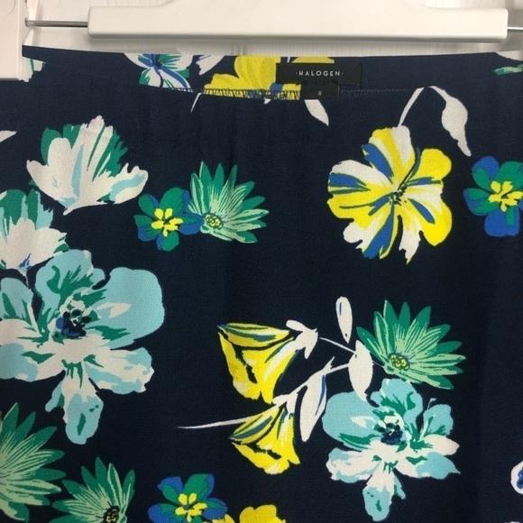 Halogen Bright Floral Long Skirt Easter Summer Spring S Modest - Picture 2 of 6
